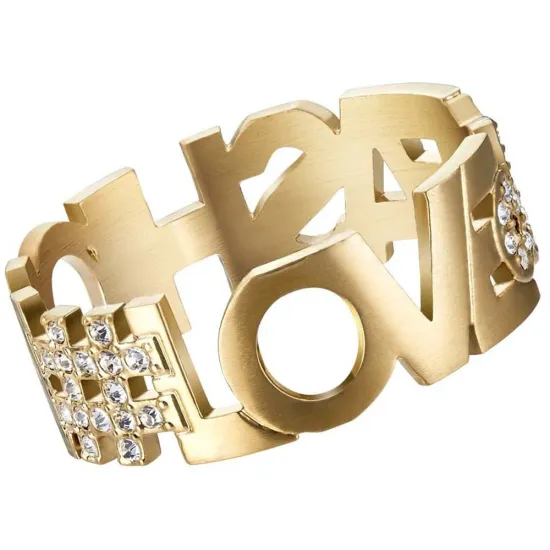 L'AMOTION Message Ring - #LOVE&FASHION - Gr.55