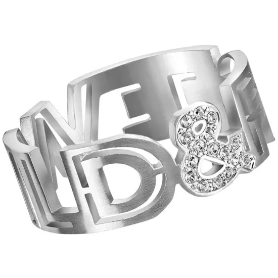 L'AMOTION Message Ring - WILD & FREE - Gr.52