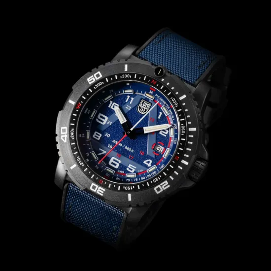 Luminox Ice-Sar 1080 Serie schwarz blau Carbonox Saphirglas XL.1083