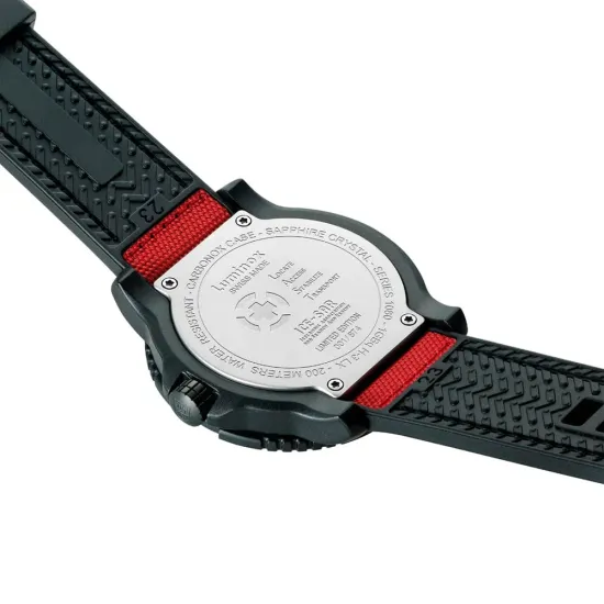 Luminox Ice-Sar 1080 Serie schwarz rot Carbonox Saphirglas Limited XL.1095