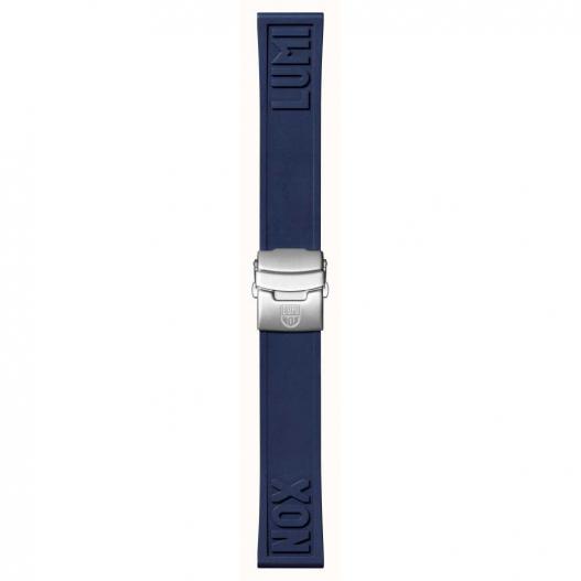 Luminox Uhrband Kautschuk blau mit Faltschließe 24 mm FPX.2406.40Q.K