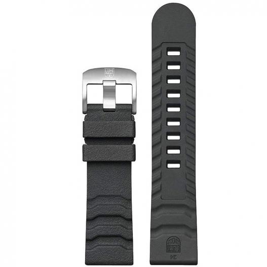 Luminox Uhrband schwarz Kautschuk für Serie 3120 24 mm FPX.3800.20Q.K