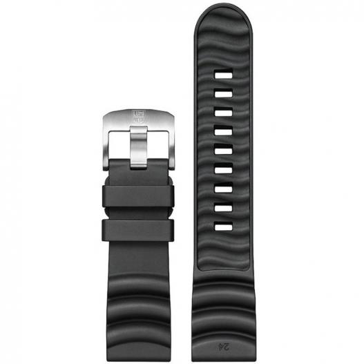 Luminox Uhrband schwarz Kautschuk für Serie 3720 24 mm FPX.2405.20Q.K