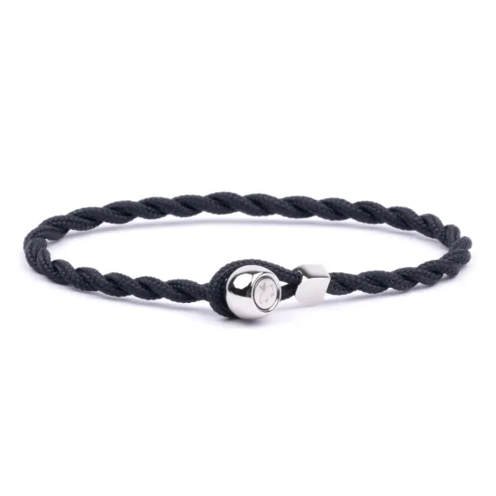 PIG & HEN Armband Easy Ed navy silberfarben Größe S-M P34-SS21-163000-SM