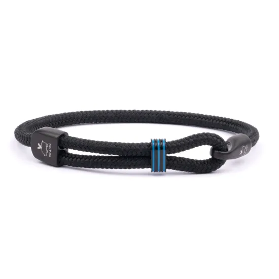 PIG & HEN Herren-Armband Captain Carl black Gr. M P43-290000-M