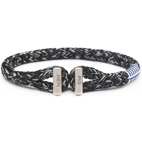 PIG & HEN Herren-Armband ICY IKE SO black light grey Größe L