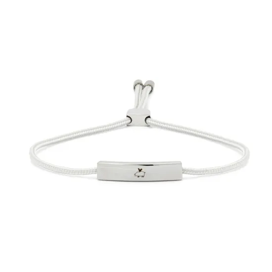 PIG & HEN Herren-Armband Mad Matt Light Grey Silberfarben Größe M P39-110812-M