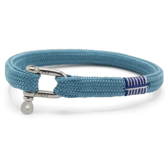 PIG & HEN Herren-Armband Vicious Vik himmelblau Größe M