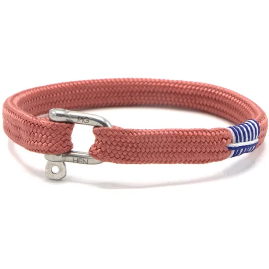 PIG & HEN Herren-Armband Vicious Vik lachsfarben Größe L