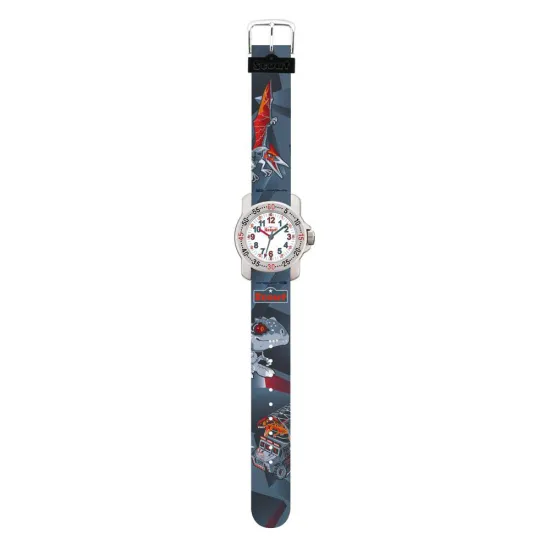 Scout Kinderuhr Action Boys Dino grau orange 280376044