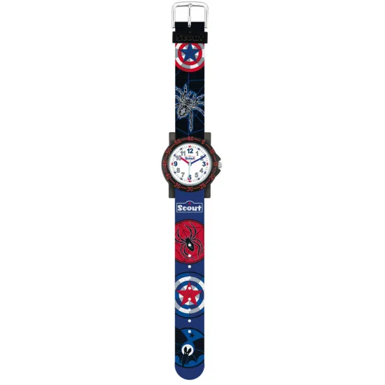 Scout Kinderuhr boys The IT Collection blau schwarz 280375020