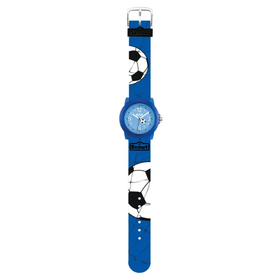 Scout Kinderuhr Crystal Fussball blau 164000008