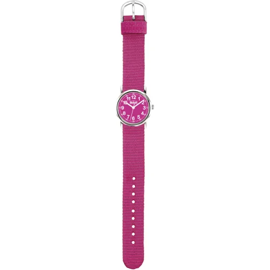 Scout Kinderuhr Start up pink Textilband 164000004