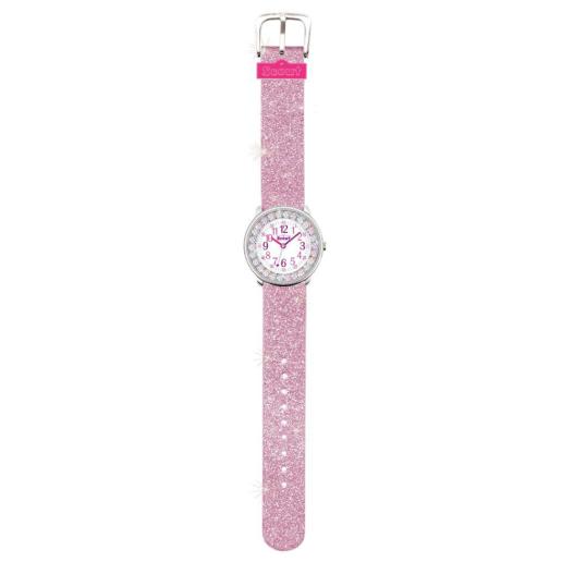 Scout Kinderuhr The Darling Collection rosa glitzerndes Armband 280381006