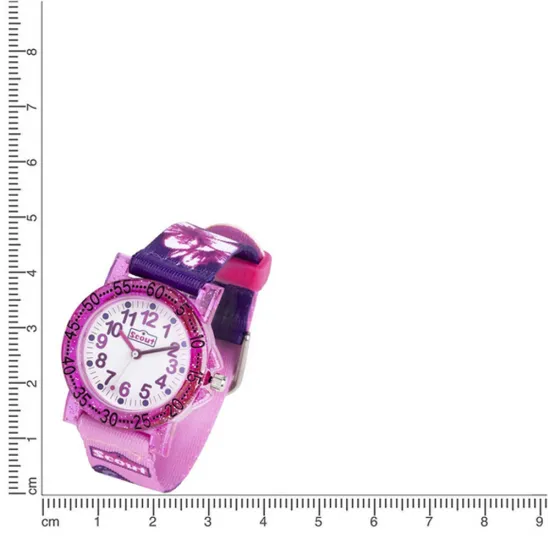 Scout Kinderuhr The IT Collection pink Schmetterlinge Blüten 164000026