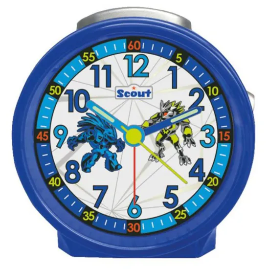 Scout Kinderwecker Friends Monster mit Schlummertaste und Beleuchtung 280001045