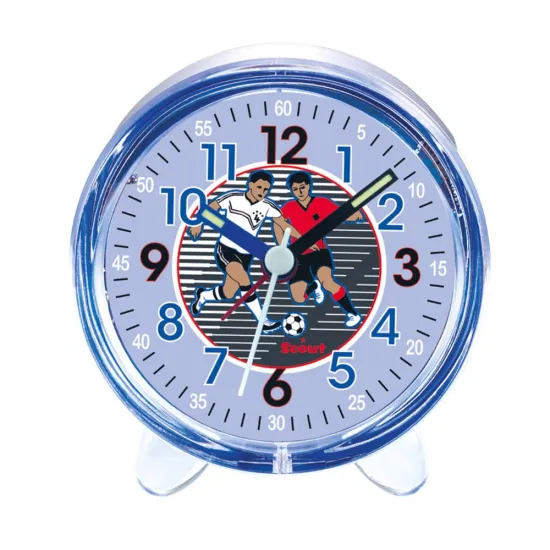 Scout Kinderwecker Jungen Favorit Fussball blau 280001029