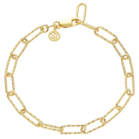 SIF JAKOBS Armband Luce Grande Bracelet 925er Silber goldfarben SJ-B12292-SG