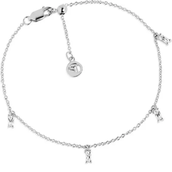 SIF JAKOBS Armband Princess mit weißen Zirkoniasteinen SJ-B22028-CZ-SS