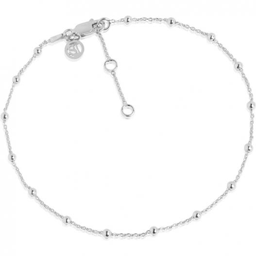 SIF JAKOBS Cheval Ankle Chain Fußkette SJ-A12033-SS