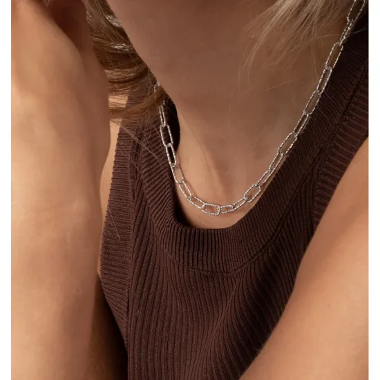 SIF JAKOBS Halskette Luce Grande Chain 925er Silber SJ-C12292-SS