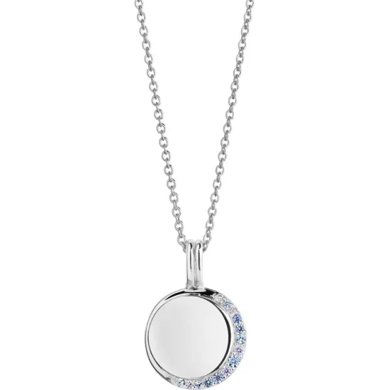 SIF JAKOBS Halskette Portofino Pendant Silber SJ-P12015BLN-SS70-90