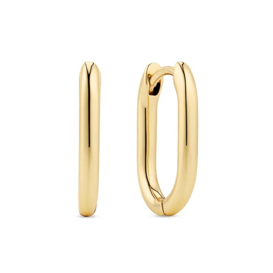 SIF JAKOBS Ohrringe Capriana Pianura Silber 925 vergoldet SJ-E2600-YG