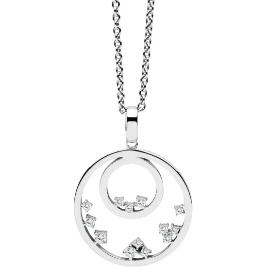 Silver Trends Halskette *Glittering Stardust* Zirkonia Silber 925 ST1389