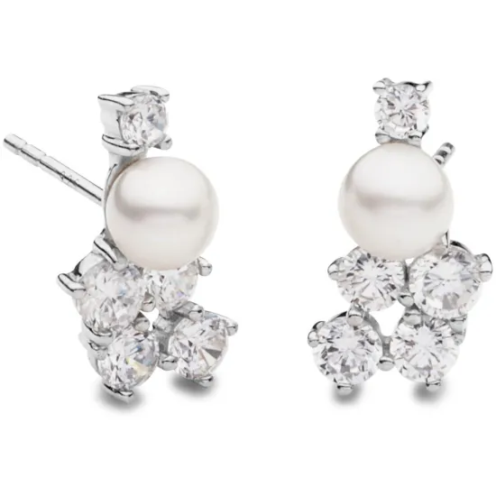 Silver Trends Ohrstecker *Seaside Treasures* Zirkonia Perle Silber 925 ST1310