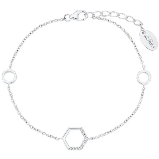s.Oliver Armkettchen Silber 925 mit Zirkonias 2031422
