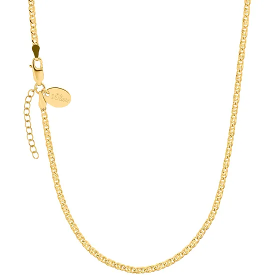 s.Oliver Halskette 925 Silber goldfarben 2032898