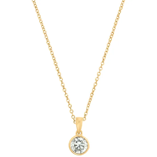 s.Oliver Halskette 925 Silber goldfarben Rundanker mit Zirkonia 2032971