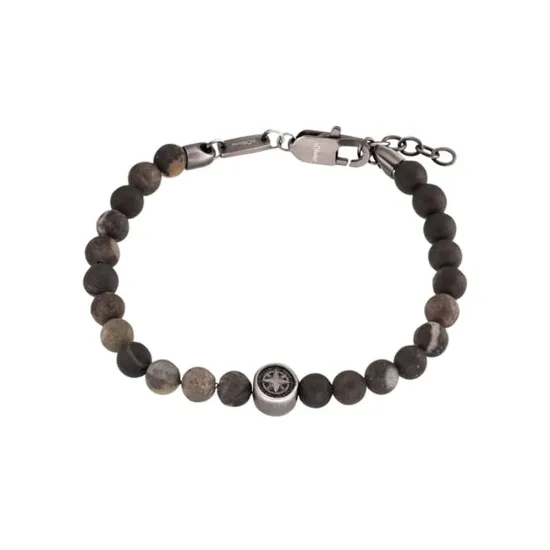 s.Oliver Herrenarmband Beads verschiedene Erdtöne 2034934