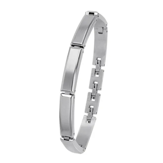 s.Oliver Herrenarmband Edelstahl silberfarben 2039744
