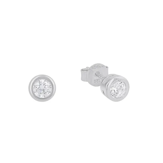 s.Oliver Ohrstecker 925 Silber mit Zirkonia 9079094
