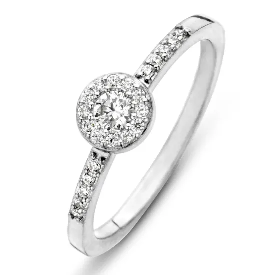 SPIRIT ICONS Ring 53481-56 LUXURY silberfarben mit Zirkoniasteinen Größe 56