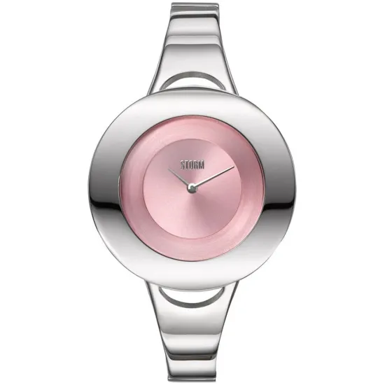 STORM Damenuhr Centro Pink mit Gliederband silberfarben 47449/PK