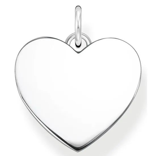 Thomas Sabo Anhänger Herz gravierbar Silber 925 PE926-001-21