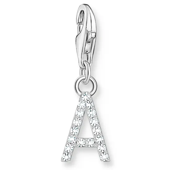 Thomas Sabo Charmista Charm Anhänger Silber 925 Buchstabe A 1938-051-14