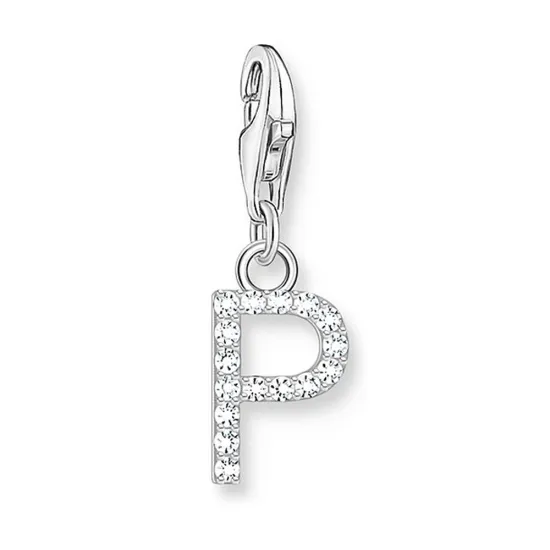 Thomas Sabo Charmista Charm Anhänger Silber 925 Buchstabe P 1953-051-14