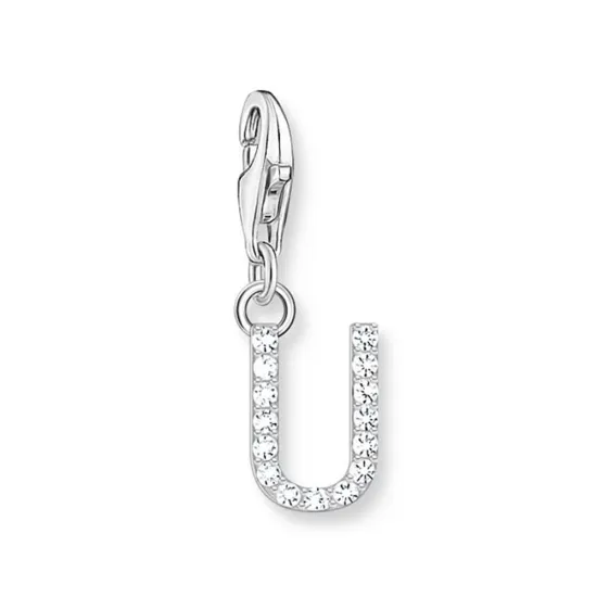 Thomas Sabo Charmista Charm Anhänger Silber 925 Buchstabe U 1958-051-14