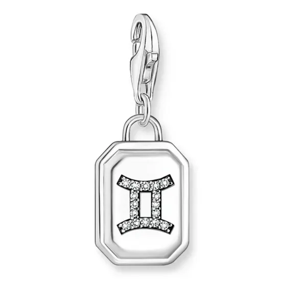 Thomas Sabo Charmista Charm Anhänger Silber 925 Sternzeichen Zwilling 2145-643-21