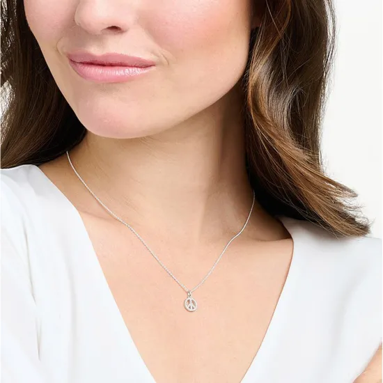 Thomas Sabo Collier Peace Silber 925 mit Zirkonias KE2175-051-14-L45V