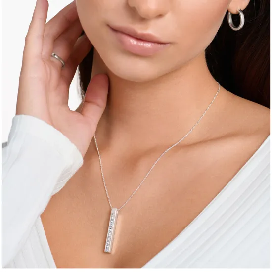 Thomas Sabo Halskette mit Anhänger Zirkonias weiss Silber 925 KE2146-051-14-L45V