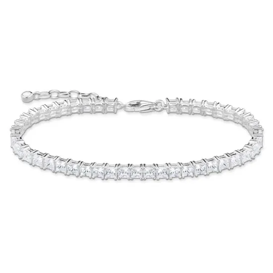 Thomas Sabo Tennis-Armband Silber 925 mit Zirkonias A2029-051-14-L19V