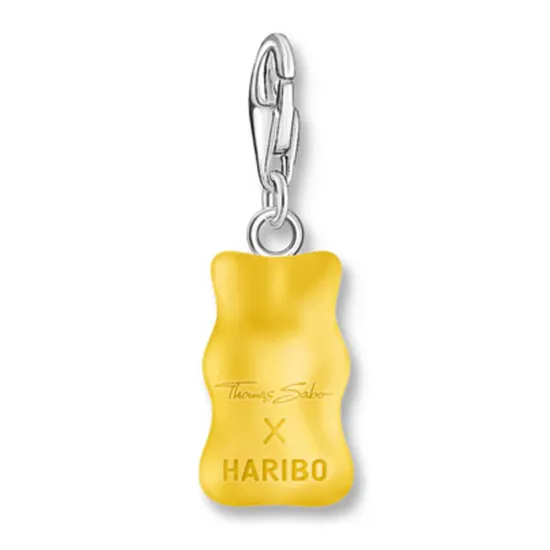 Thomas Sabo x Haribo Anhänger Silber 925 Gummibärchen gelb 2183-017-4