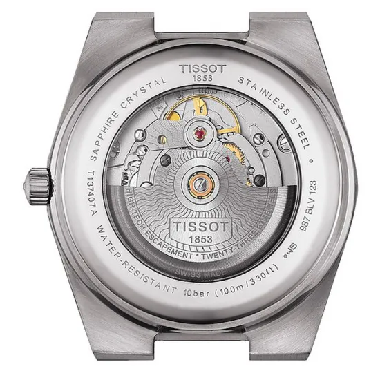 Tissot Automatikuhr PRX Powermatic 80 dunkelblau silberfarben 35 mm T137.207.11.041.00