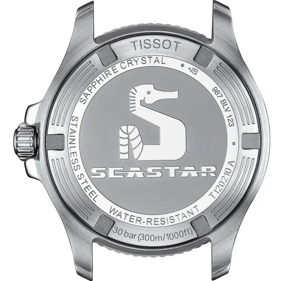 Tissot Damenuhr T-Sport Seastar 1000 silbern mit Zusatzband T120.210.11.011.00