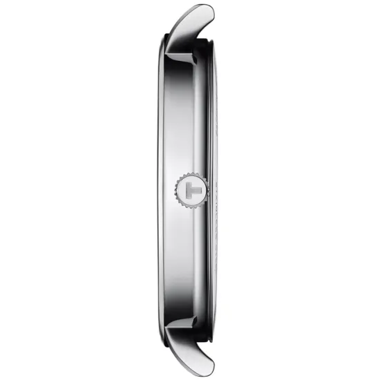 Tissot Everytime 40 mm Milanaiseband Zifferblatt weiss T143.410.11.011.00