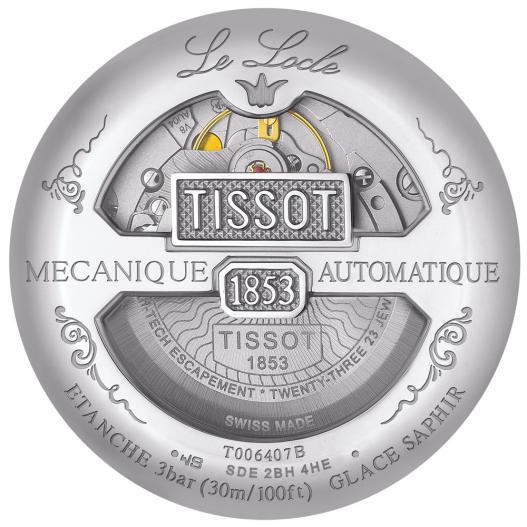 Tissot Herrenuhr Automatik Le Locle Power 80 silberfarben T006.407.11.033.00